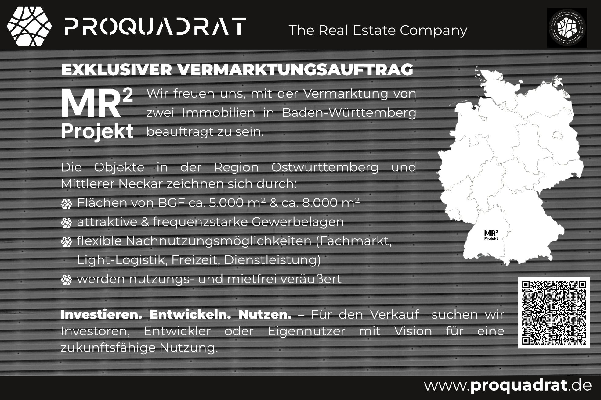 Strategische Standortinvestition in Ostwürttemberg & Mittlerer Neckar